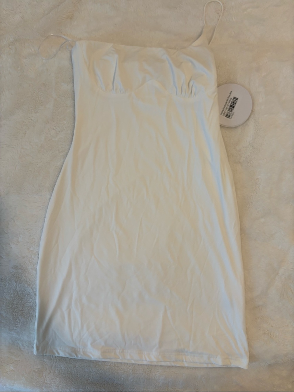Princess Polly White Mini Slip Dress